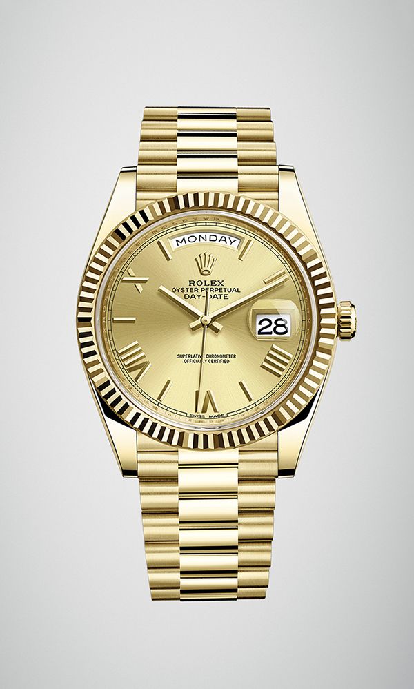 rolex 18ct gold day date