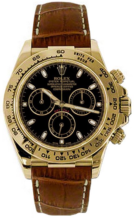leather rolex watch for men