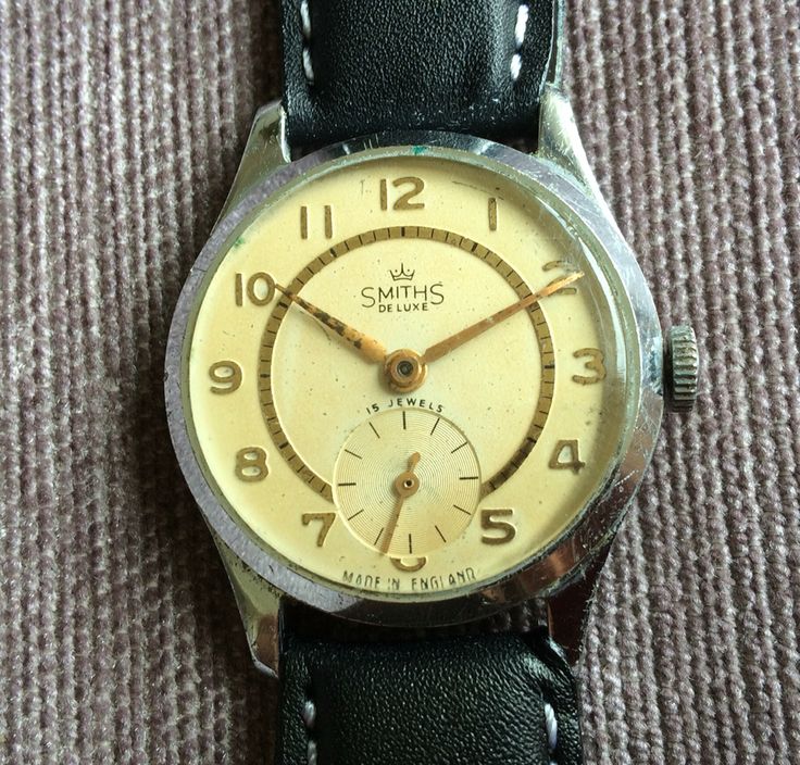 Vintage Watches Collection : 1950's Smiths Deluxe - Watches Topia ...