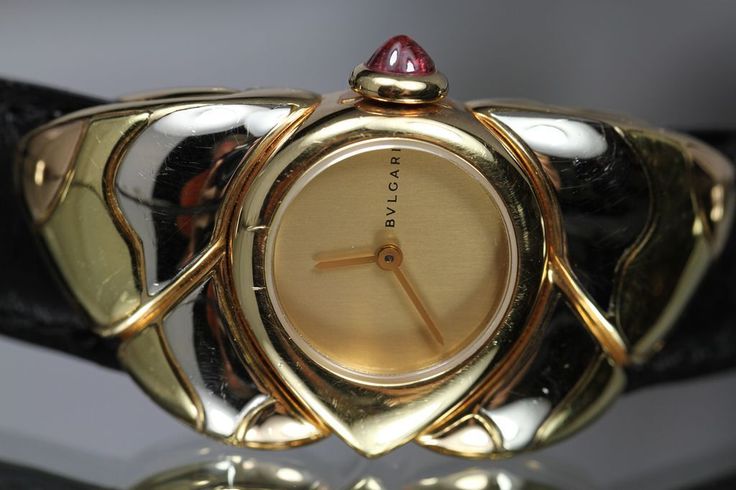 Tri-Colored Gold Wristwatch 