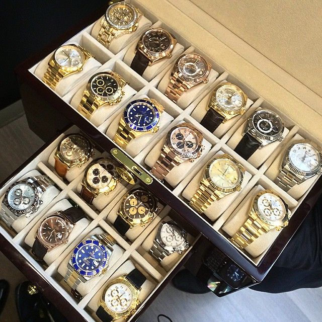 rolex watch collection