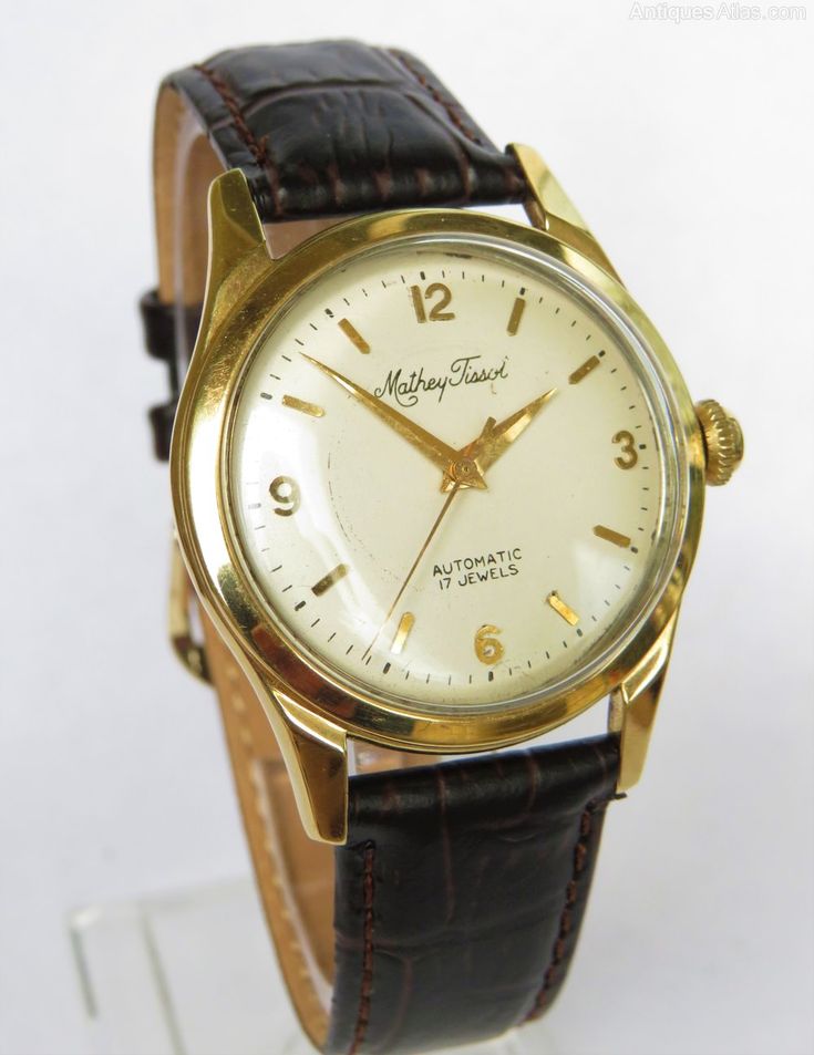 Vintage Watches Collection : Antiques Atlas - Gents 1950s Mathey-Tissot ...