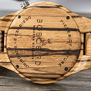 wooden watch