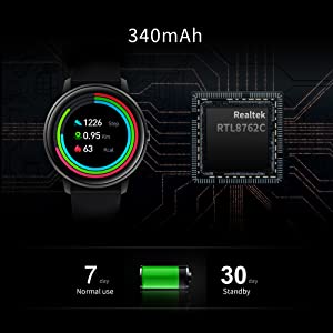 7 Days Battery Life Smart Watch