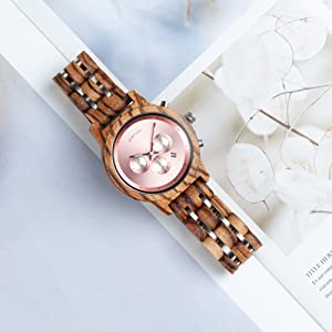 wooden watch