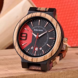 wooden watch