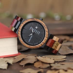 wooden watch