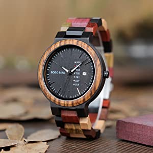 wooden watch