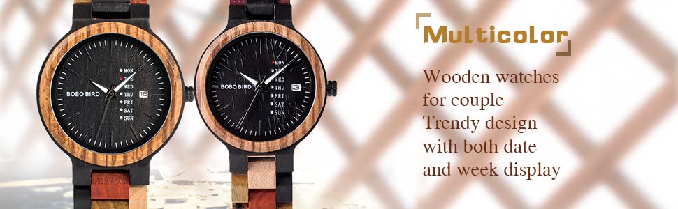 wooden watch