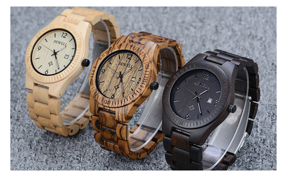 wooden watch