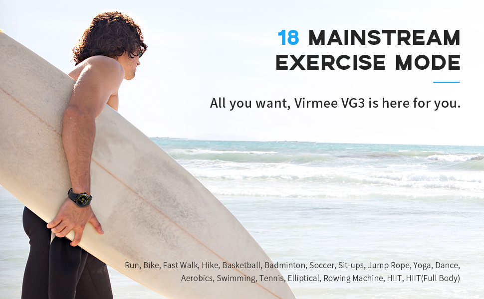 18 Mainstream Exercise Mode