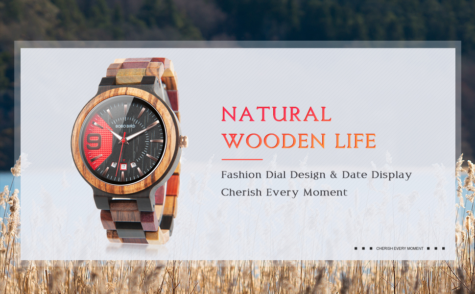 wooden watch