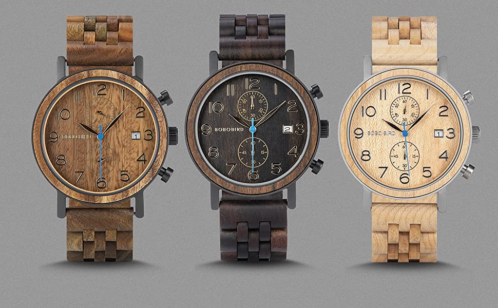 bobobird mens watches clearance military watches for men wood watch men's watches waterproof