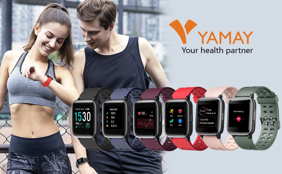 yamay smart watch fitness watch fitness tracker