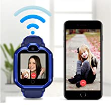 wifi connect watch can 2 ways call GPS tracker watch find my baby christmas gifts kids smartwatch