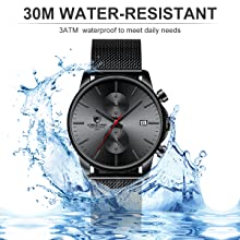 3ATM waterproof