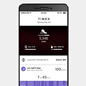 Timex Metropolitan Smartwatch app