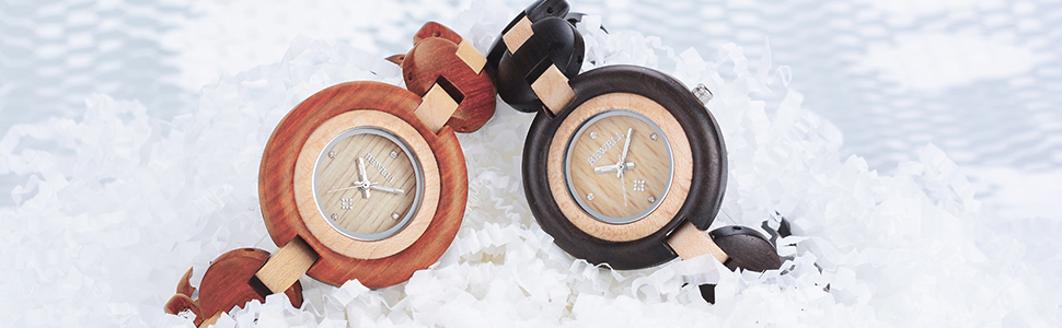 wood watch for women