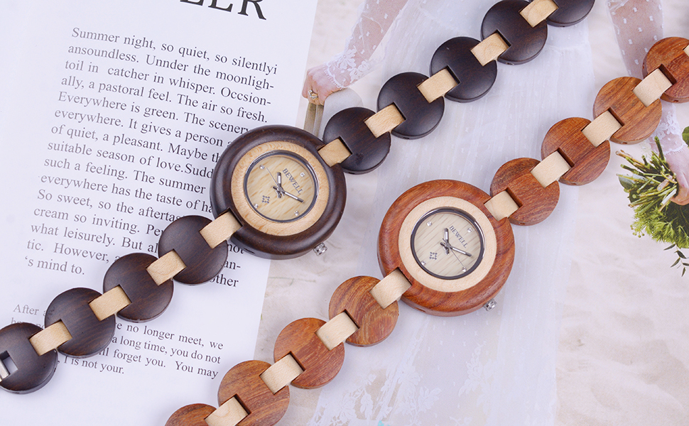 wood watch for women