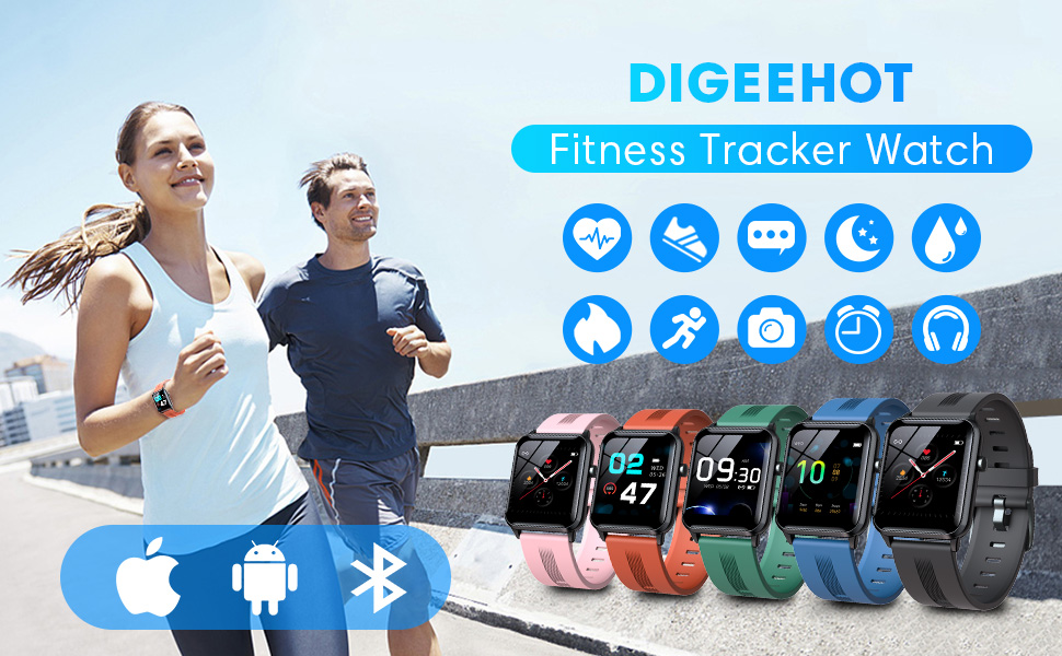 DIGEEHOT Fitness Tracker Watch