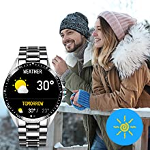 smart watch weather