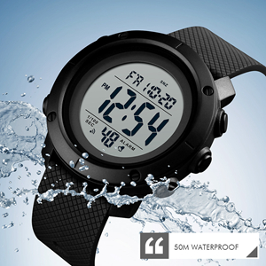 Boys Watch Digital Sports Waterproof Military Back Light Teenager Watch Black (Age for 11-15)