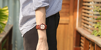 women wood watch