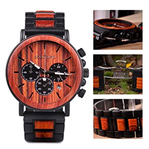 wooden watch