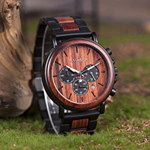 wooden watch