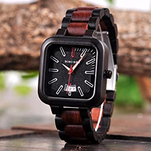 wooden watch