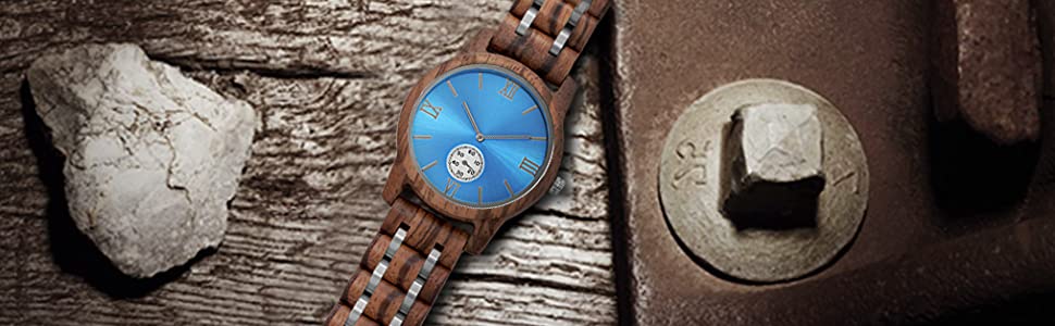 Wristwatches for Men Family Friends Customized Gift Birthday Anniversary Gifts Handmade Wood Watch