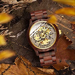 wooden watch