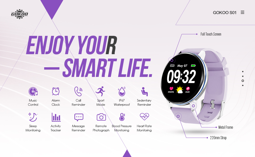 GOKOO Smart watch for men