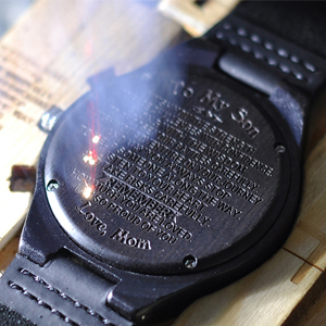 engraved watch