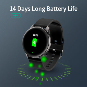 long standby smart watch for ios and android
