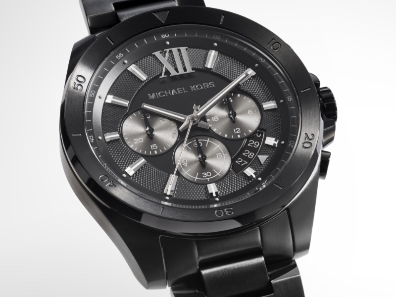 Black Michael Kors Watch For Men