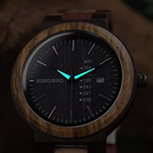 MAN WOOD WATCH