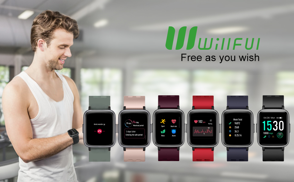 willful smart watch fitness tracker watch waterproof