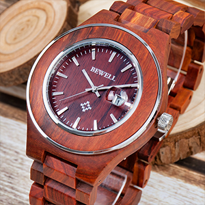 bewell wooden watch  wooden mens watch  mens wooden watch,watch,quart watch