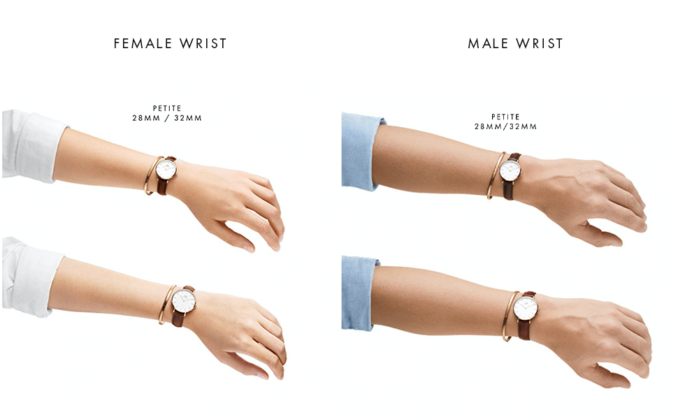 DW, daniel wellington petite, sizes