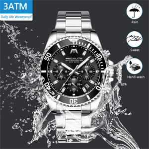 mens watches chronograph waterproof wrist watches for man