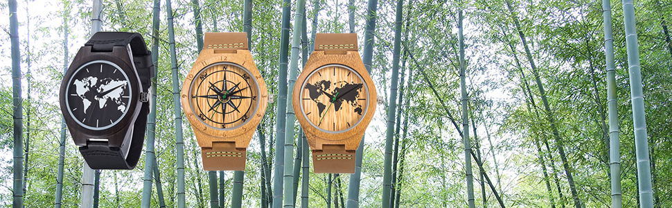 bamboo wooden watch