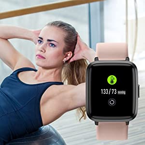 smart watch for men women iphone samsung 