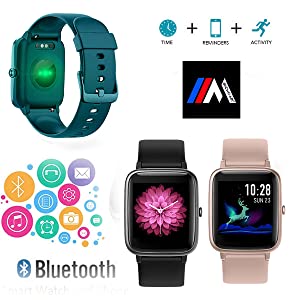 Mcnnadi Smart Watch Call and Message Notifications