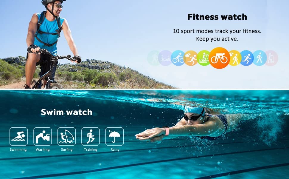 fitness tracker waterproof