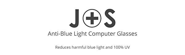 J+S Vision JandSVision J and S Sunglasses Blue light shield anti-blue light computer glasses review