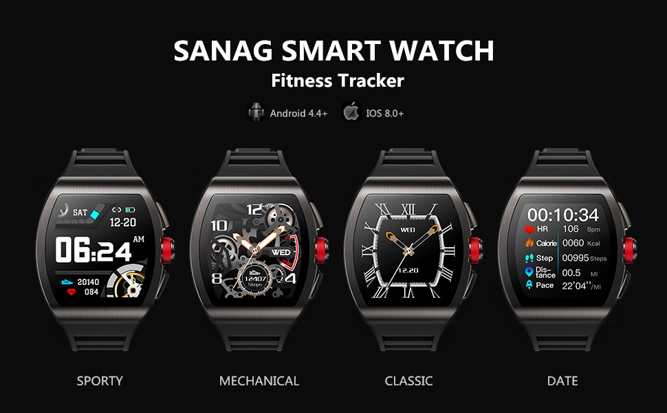 smart watch, smart watch for android phones, smart watches for men, android smart watch.