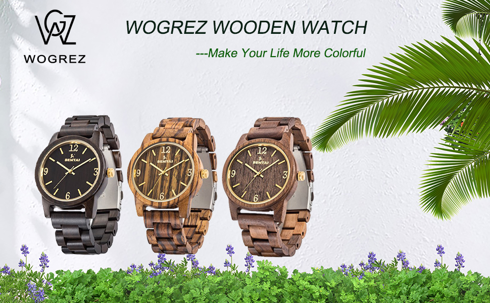 mens wooden watch