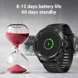 Magnetic Charging Smart Watch for Men and Women