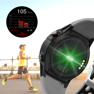 Smart watch with Heart Rate Monitor